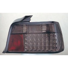 фонарь задний внешний л+п (комплект) тюнинг (седан) прозрач с диод (sonar) тонированный внутри хром для BMW E36 с 1991 по 1998
