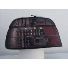 фонарь задний внешний л+п (комплект) тюнинг (седан) прозрач с диод (sonar) тонированный внутри хром для BMW E39 с 1996 по 2003