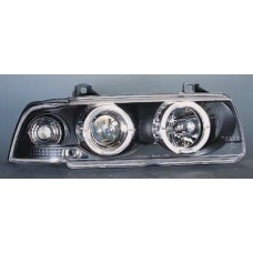 фонарь задний внешний л+п (комплект) (купе) (кабриолет) диод стоп сигнал , ук.повор хрустал красн-бе для BMW E36 с 1991 по 1998