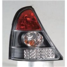 фонарь задний внешний правый (4 дв) красн-бел для RENAULT CLIO SYMBOL с 1998 и далее
