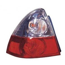 фонарь задний внешний л+п (комплект) тюнинг (седан) красн-бел для SUZUKI LIANA с 2002 и далее