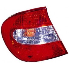 фонарь задний внешний левый (depo) красн-бел для TOYOTA CAMRY с 2002 по 2003