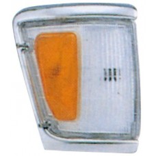 указатель поворота угловой правый с хром бел-желтый для TOYOTA 4 RUNNER с 1992 по 1995
