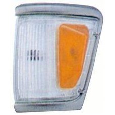 указатель поворота угловой левый с серебрист бел-желтый для TOYOTA 4 RUNNER с 1992 по 1995